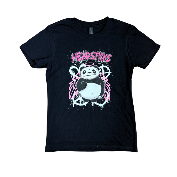 Pink Panda Design Lady's Fit T Shirt